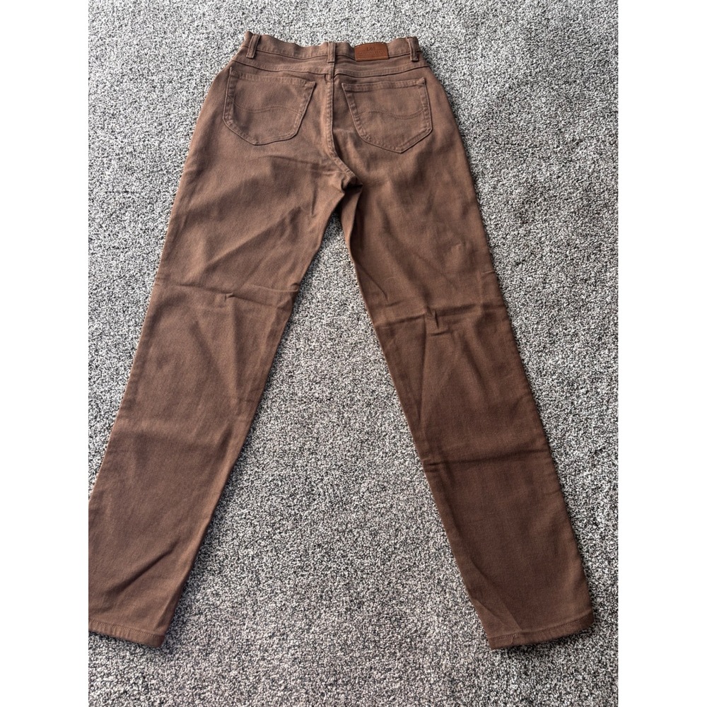 Lee women's vintage Original‎ Brown High Waisted Mom Jeans Cotton Blend Size 8